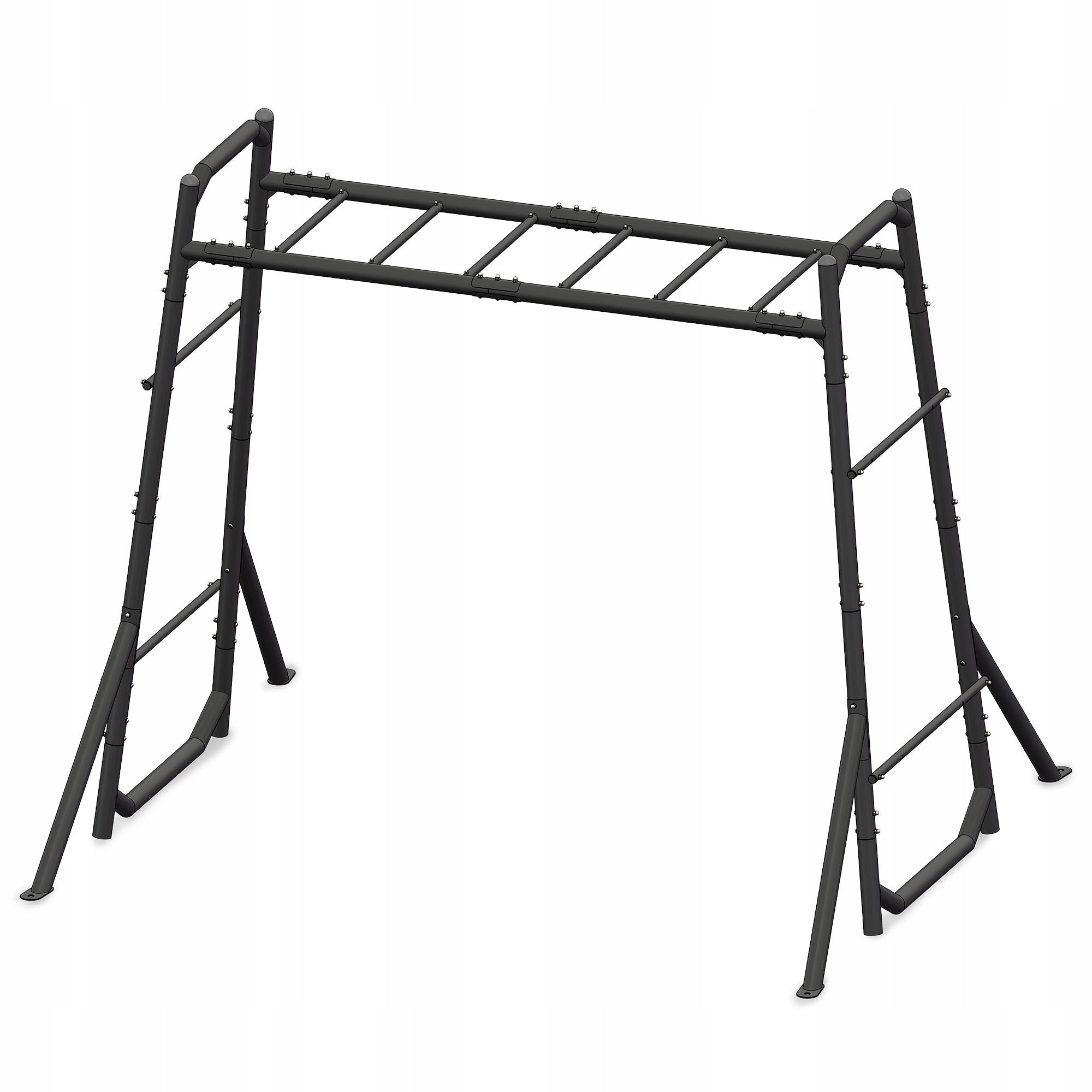 Metal gymnastic ladder HyperMotion 222 cm for garden 200 kg Kid's age 3＋ years