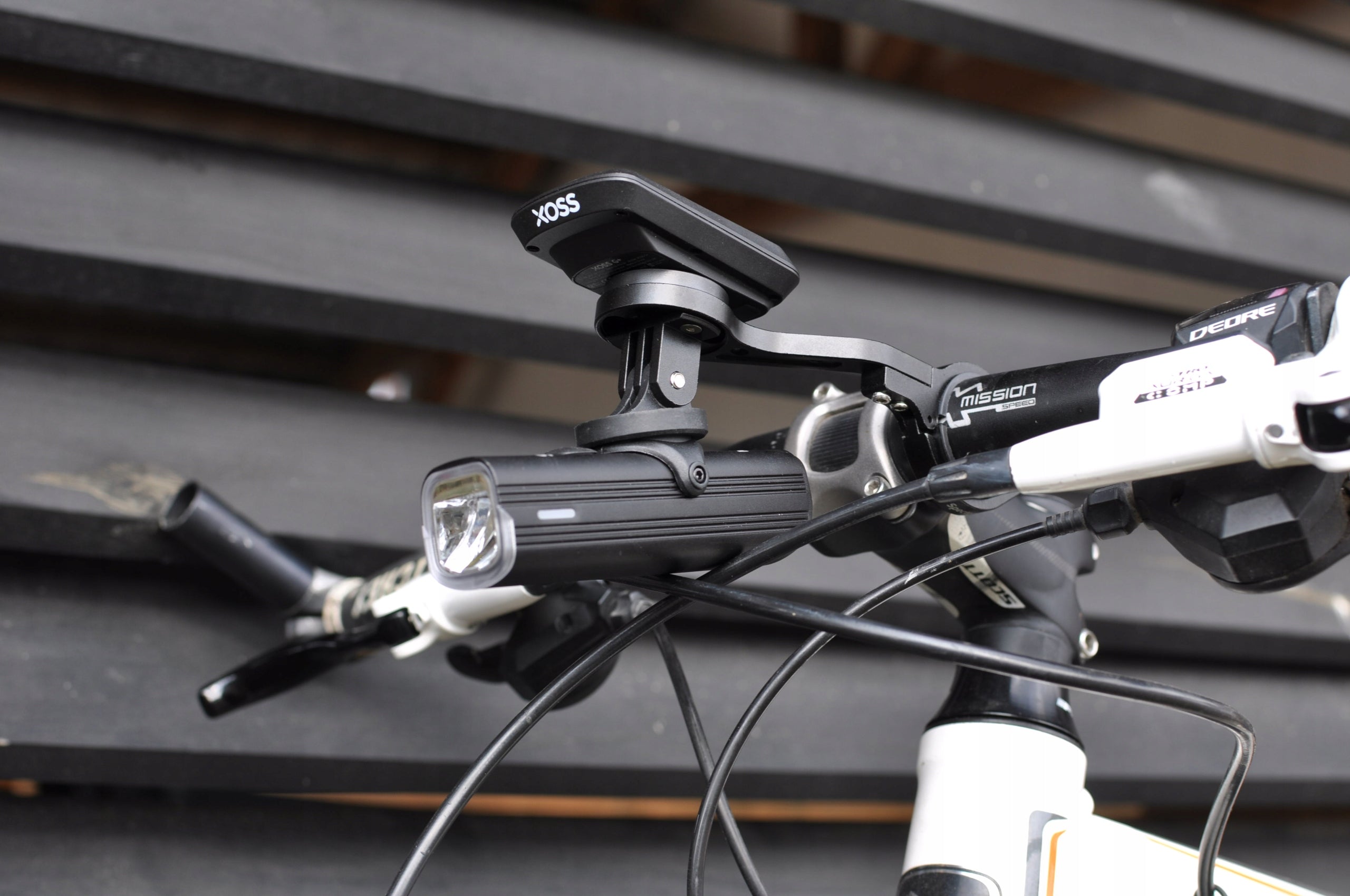 Metal holder for bicycle light Specter counter GARMIN GoPro camera Brand Specter