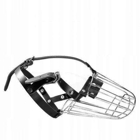 Metal muzzle No. 6 - large breeds, German Shepherd