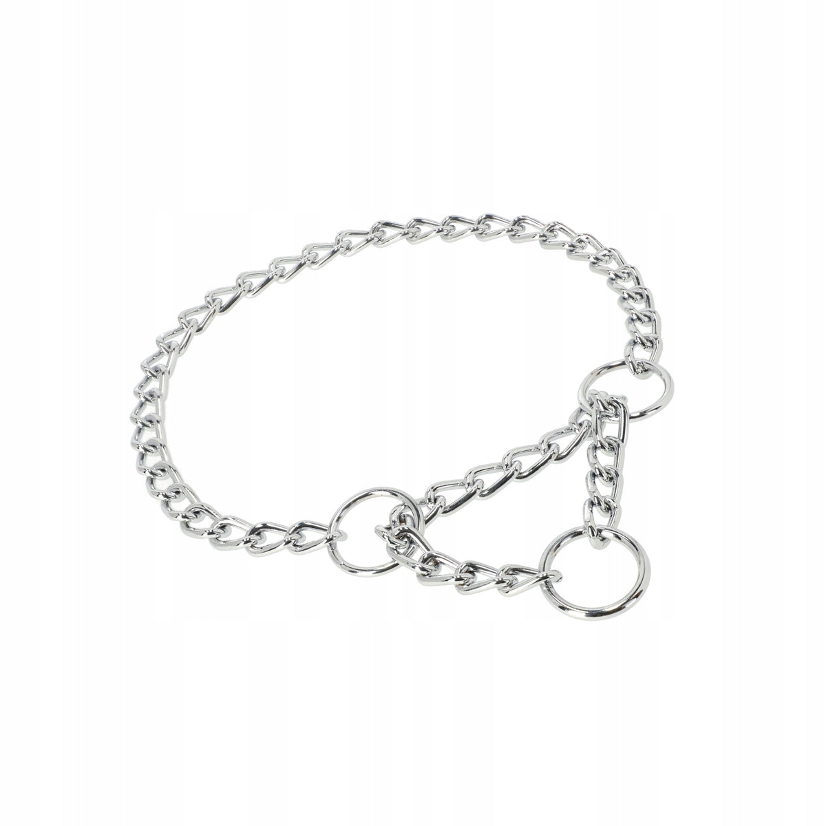 Metal single-breasted dog collar Dingo 3.5 mm x 60 cm