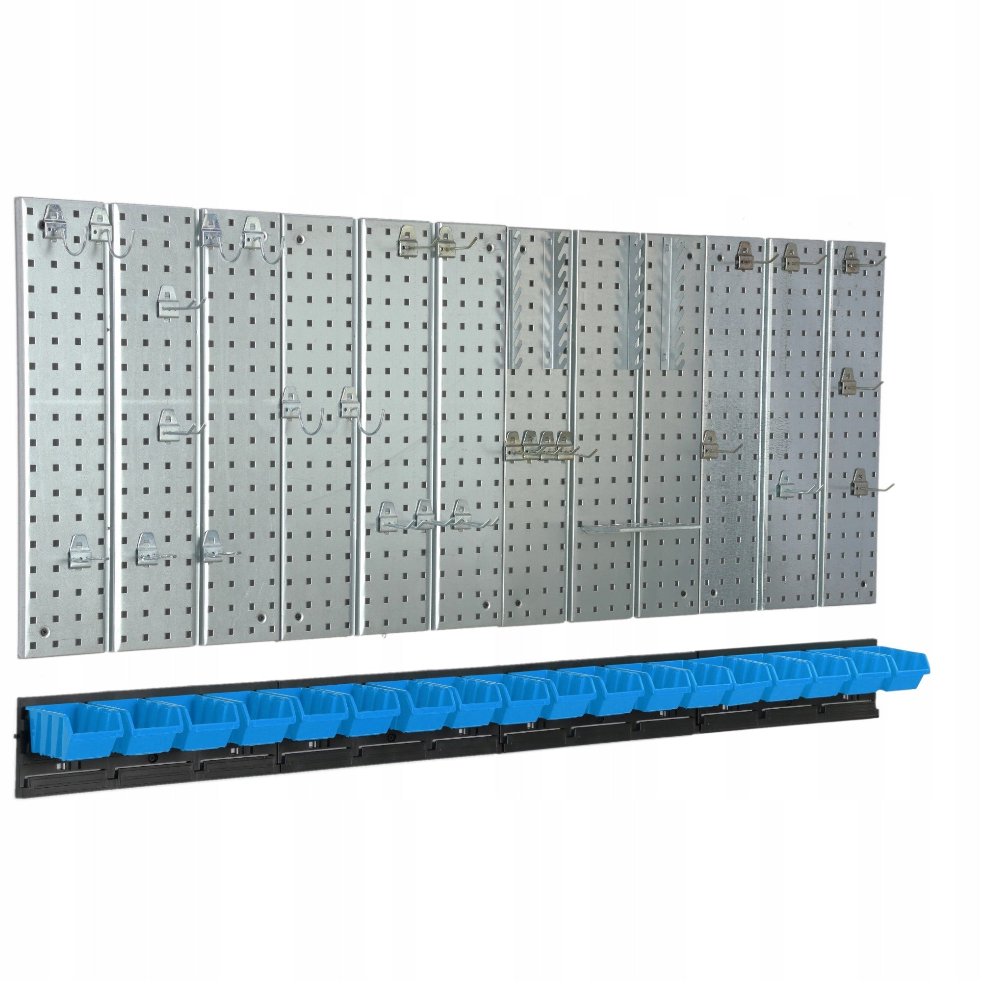 Metal tool board 1560 x 713 mm wall 18 cuvettes workshop garage Manufacturer code 5904865724895