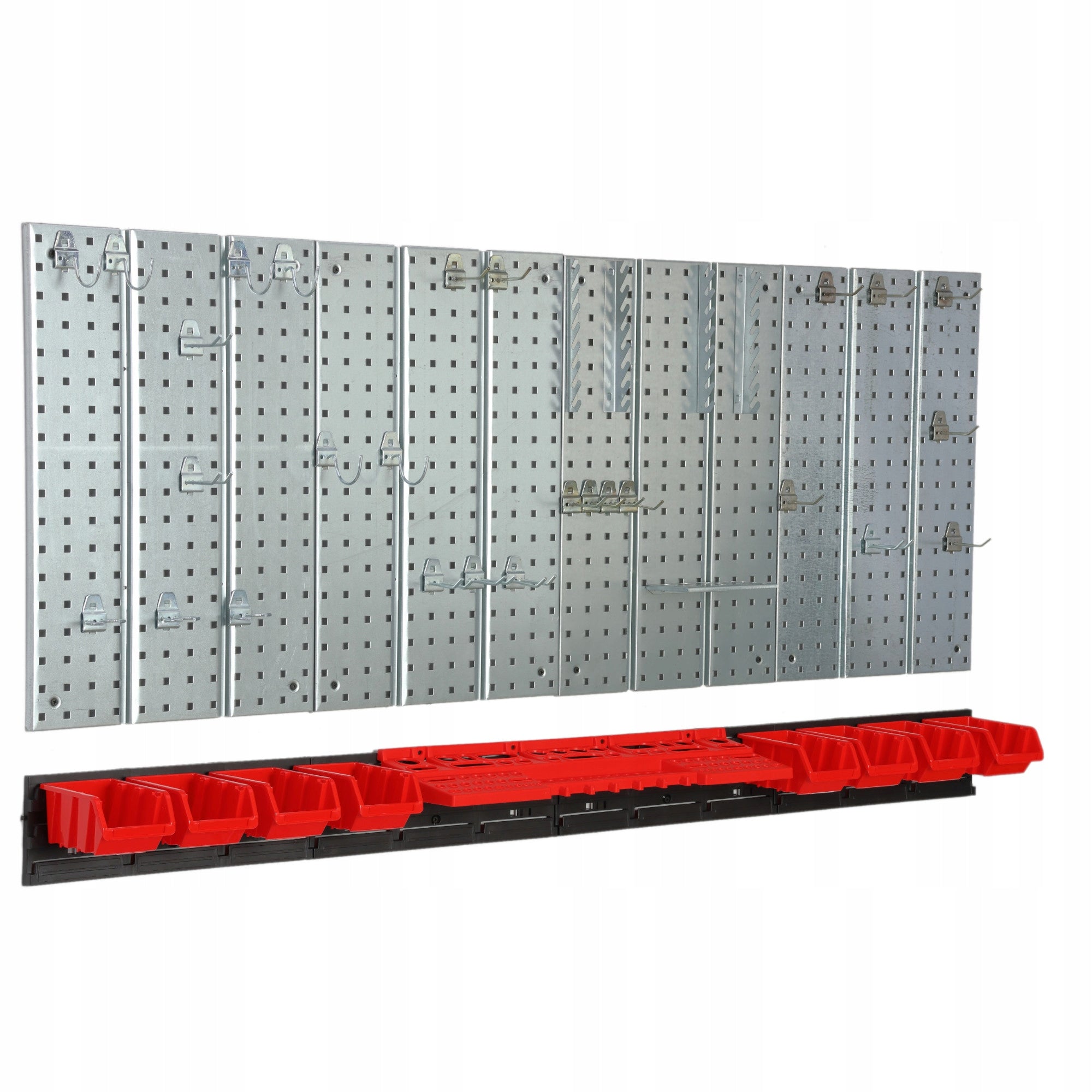 Metal tool board 1560 x 713 mm wall 8 cuvettes garage workshop Manufacturer code 5904865725120