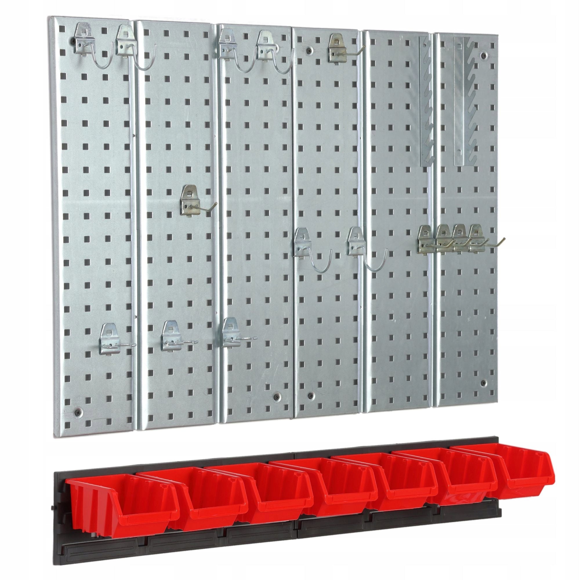 Metal tool board 780 x 713 mm wall 7 cuvettes workshop garage Manufacturer code 5904865724567