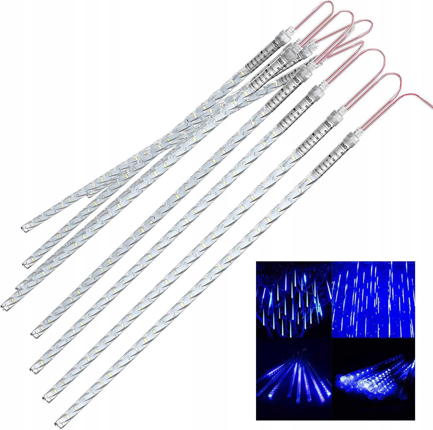 Meteor shower light string, IP65, LED, 6.5m