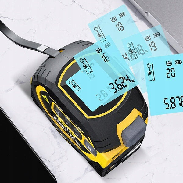 Meter Measure Expandable 500cm Digital Laser Rangefinder 40m Level 3in1 Kind measuring tape