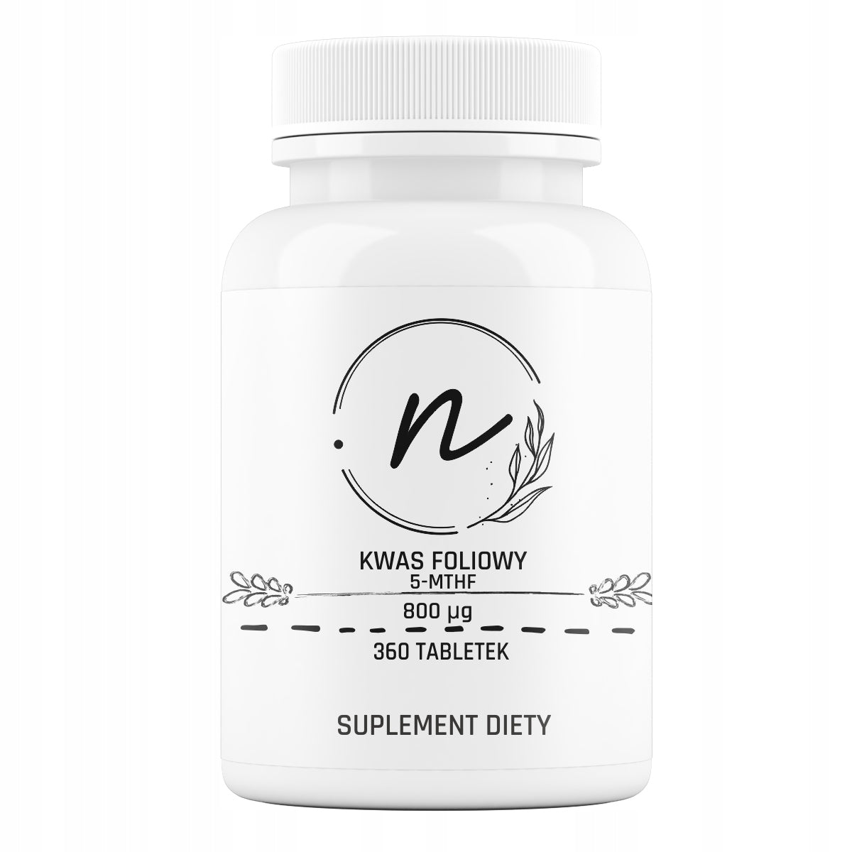 MethyloFolian folic acid 5-MTHF 800 mcg 360 tablets NaturePRO