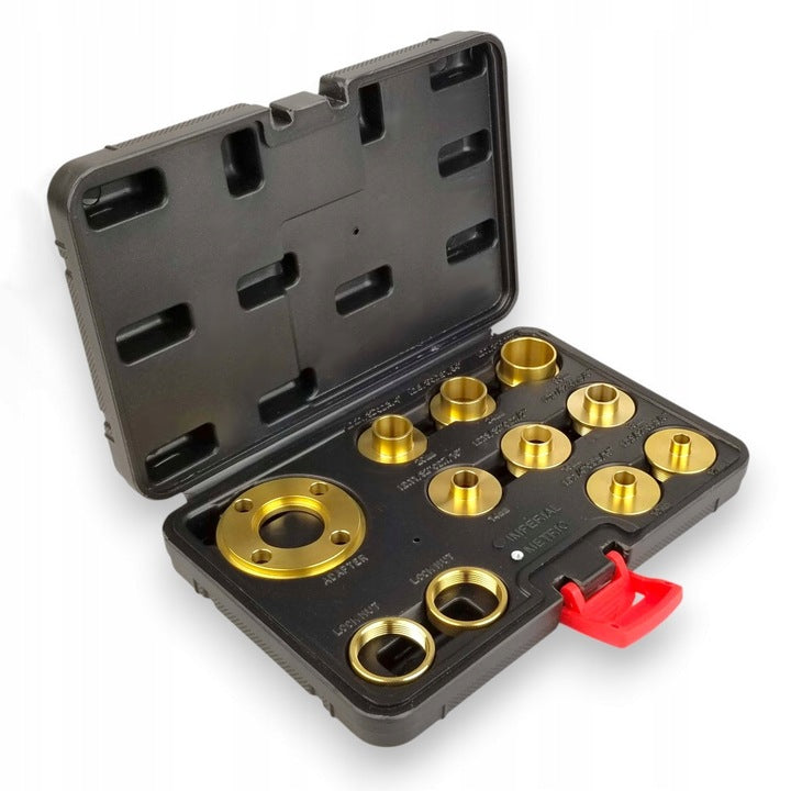 Metric bushings copy rings for metal milling machine 8 pcs + adapter Manufacturer code 2101-4110