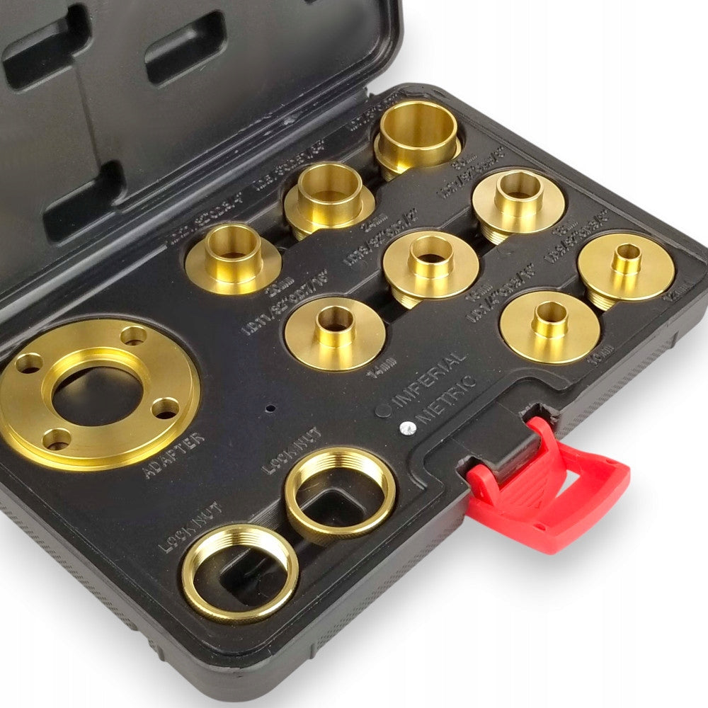 Metric bushings copy rings for metal milling machine 8 pcs + adapter Packaging status original