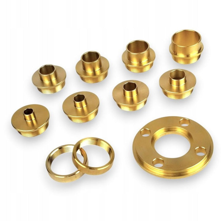 Metric bushings copy rings for metal milling machine 8 pcs + adapter