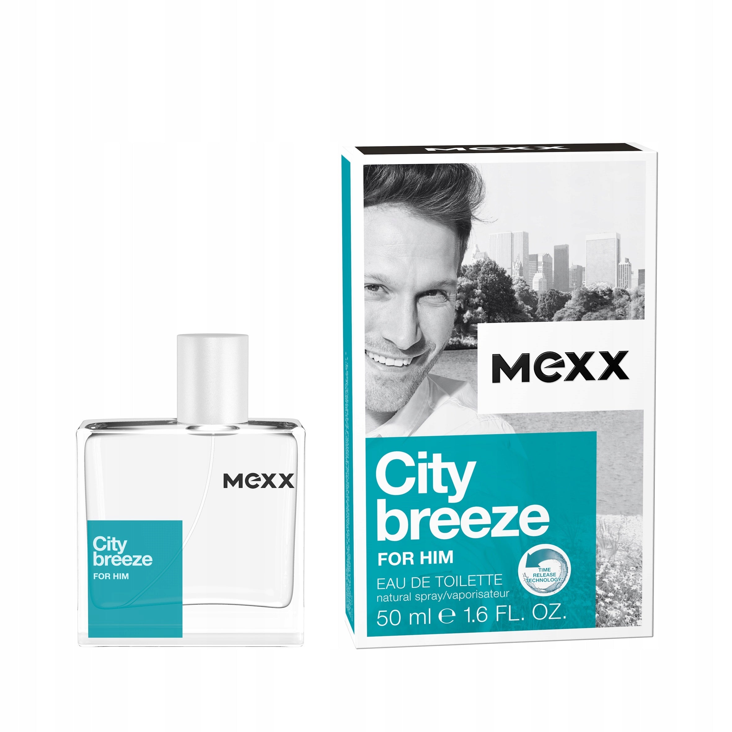 Mexx City Breeze For Him 50 ml eau de toilette male EDT Packaging status original