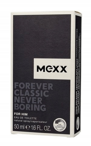 Mexx Forever Classic Never Boring for Him 50 ml Eau De Toilette EDT Manufacturer code 8005610618302