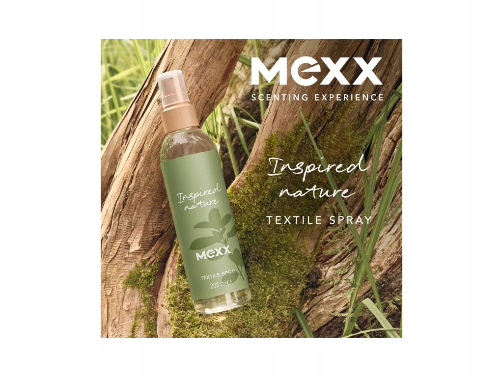Mexx Inspired Nature Osviežovač na textil 150ml Packaging volume 150 ml