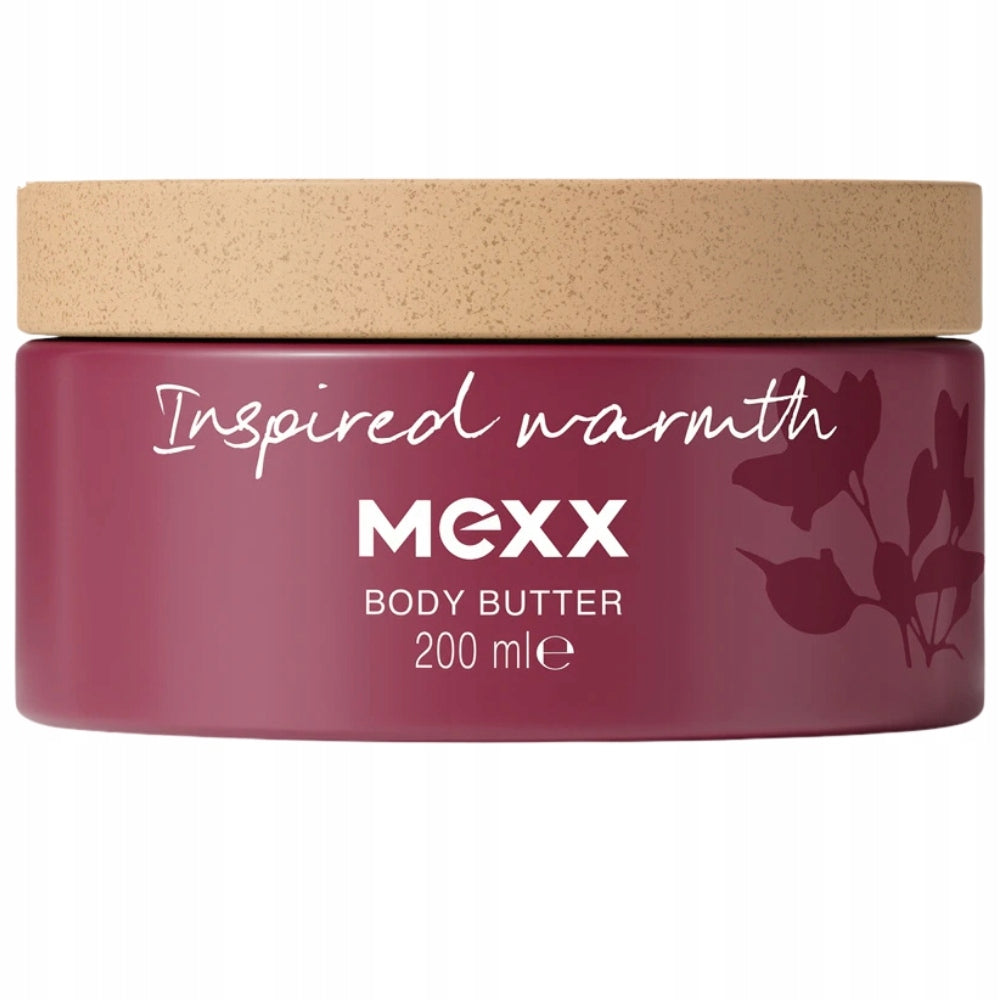 Mexx Inspired Warmth 200ml Body Butter Balm Women's Fragrance For Women