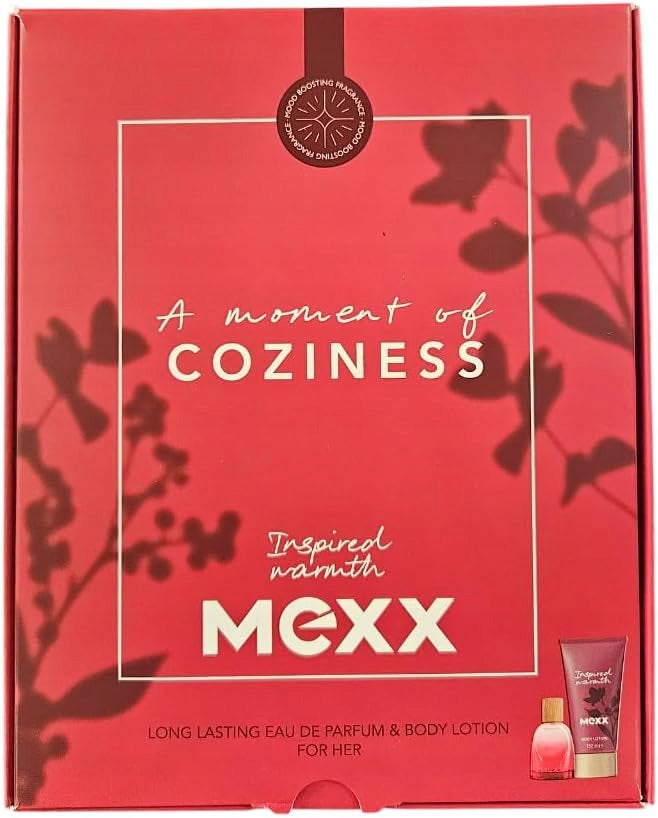 Mexx Inspired Warmth Eau de Parfum Body Lotion Gift Set 30 ml