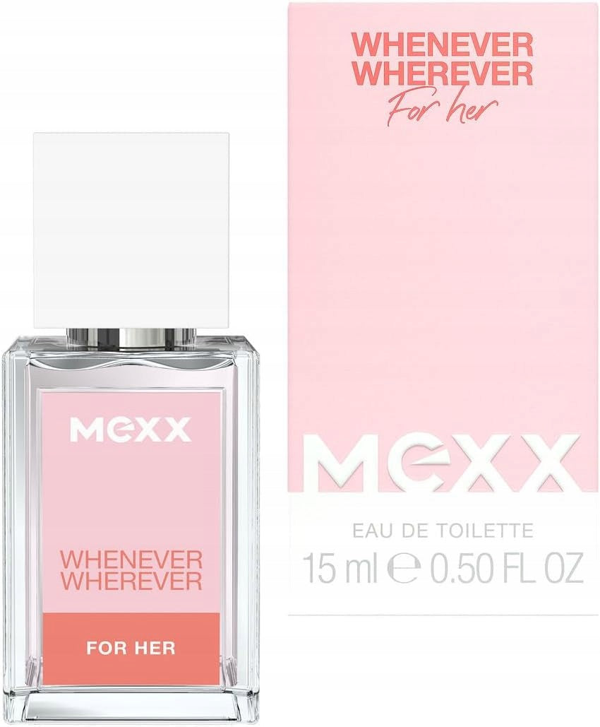 Mexx Whenever Wherever Eau De Toilette Women's Mandarin Pear 15ml Brand Mexx
