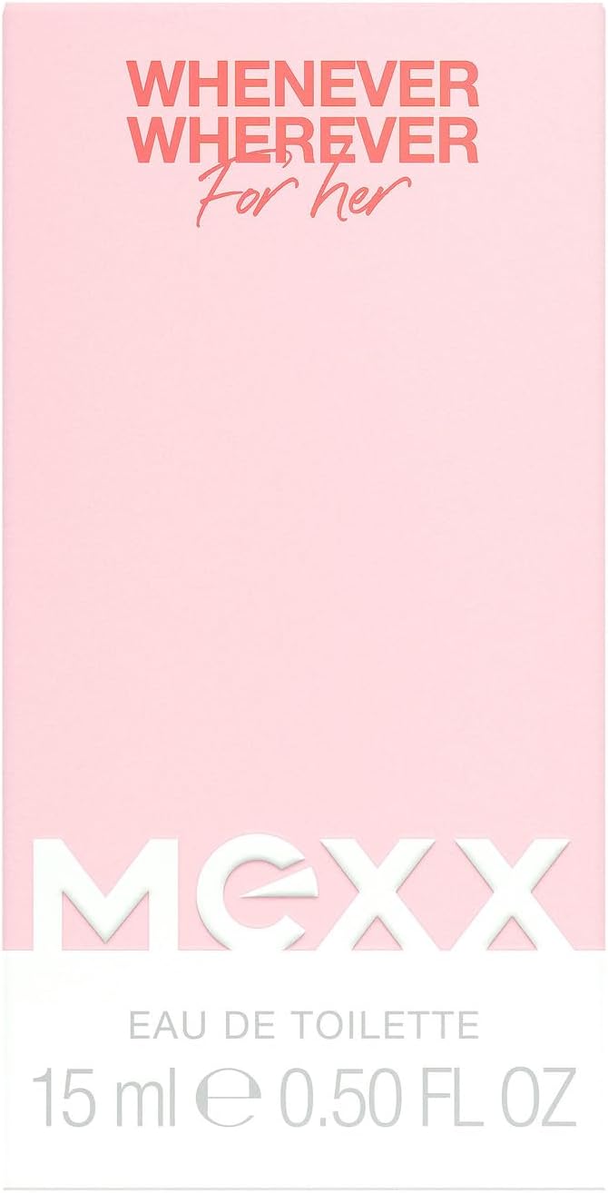 Mexx Whenever Wherever Eau De Toilette Women's Mandarin Pear 15ml Manufacturer code 26442