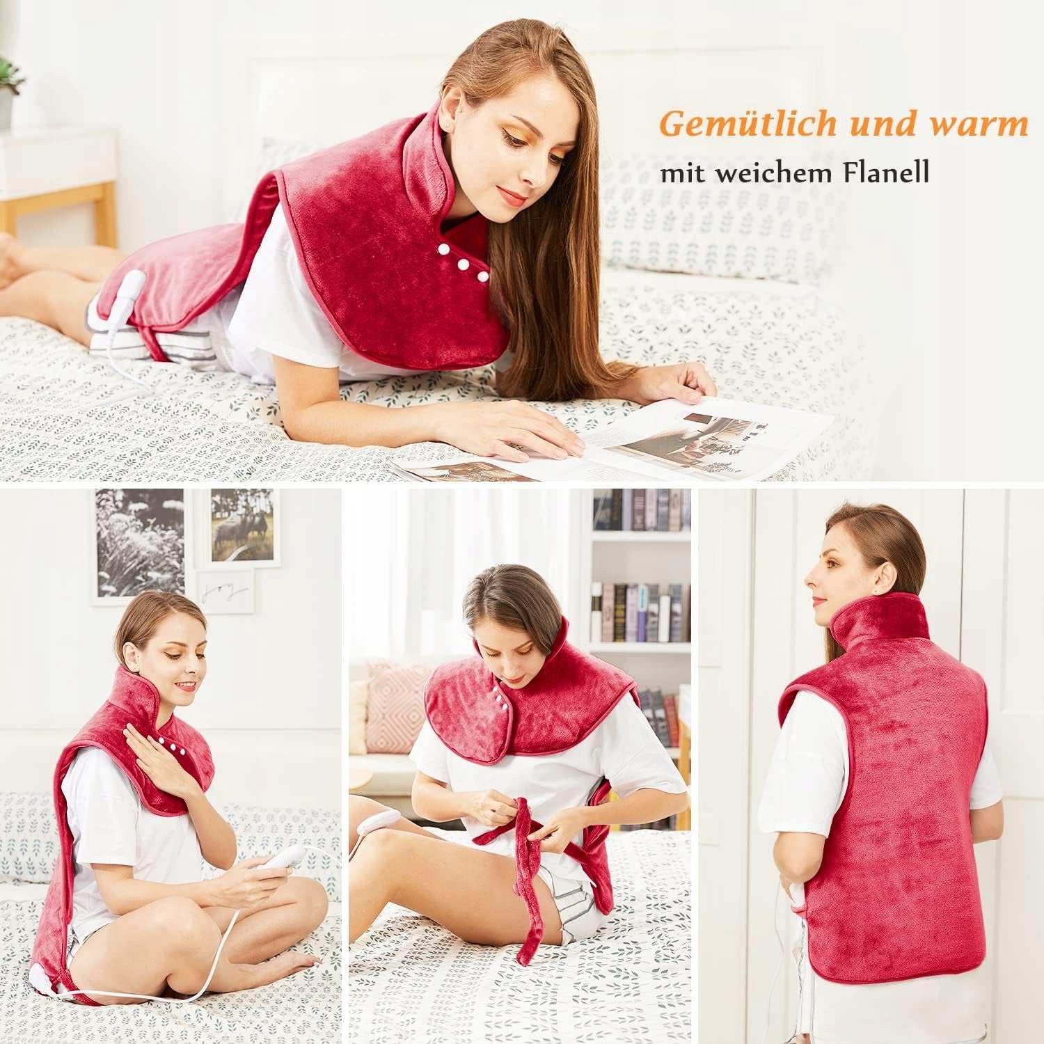 Mia&Coco HP-018 heating pad back neck 60x85 cm 3 levels Medical device no
