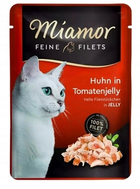 Miamor Filets 100g Chicken in tomato jelly