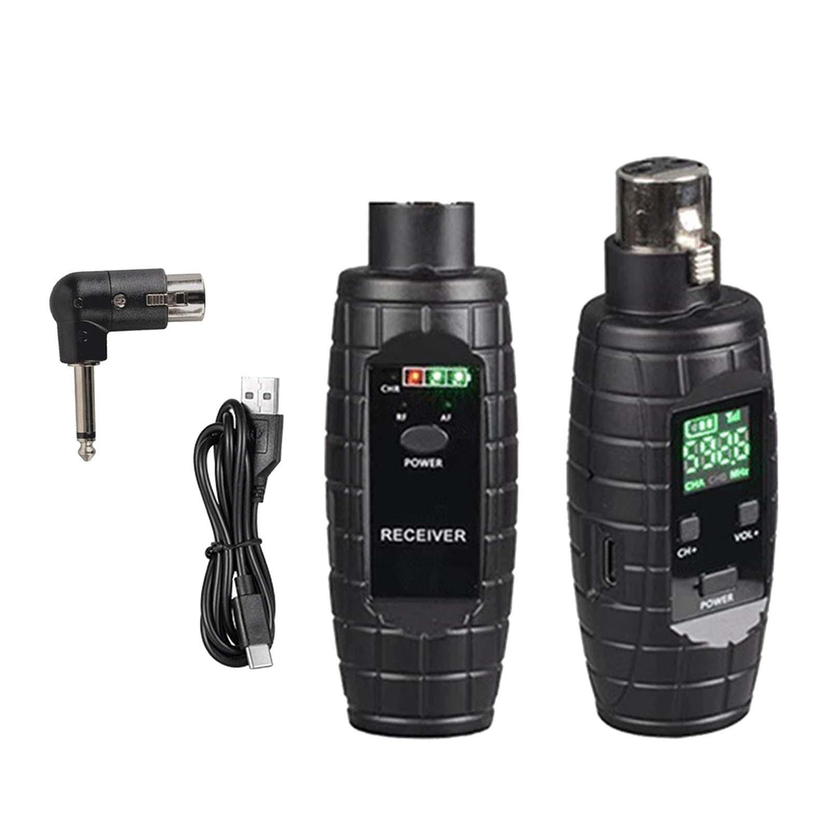 Mic Transmitter Receiver Automatic Frequency Pairing ,500 to 980MHz, 16