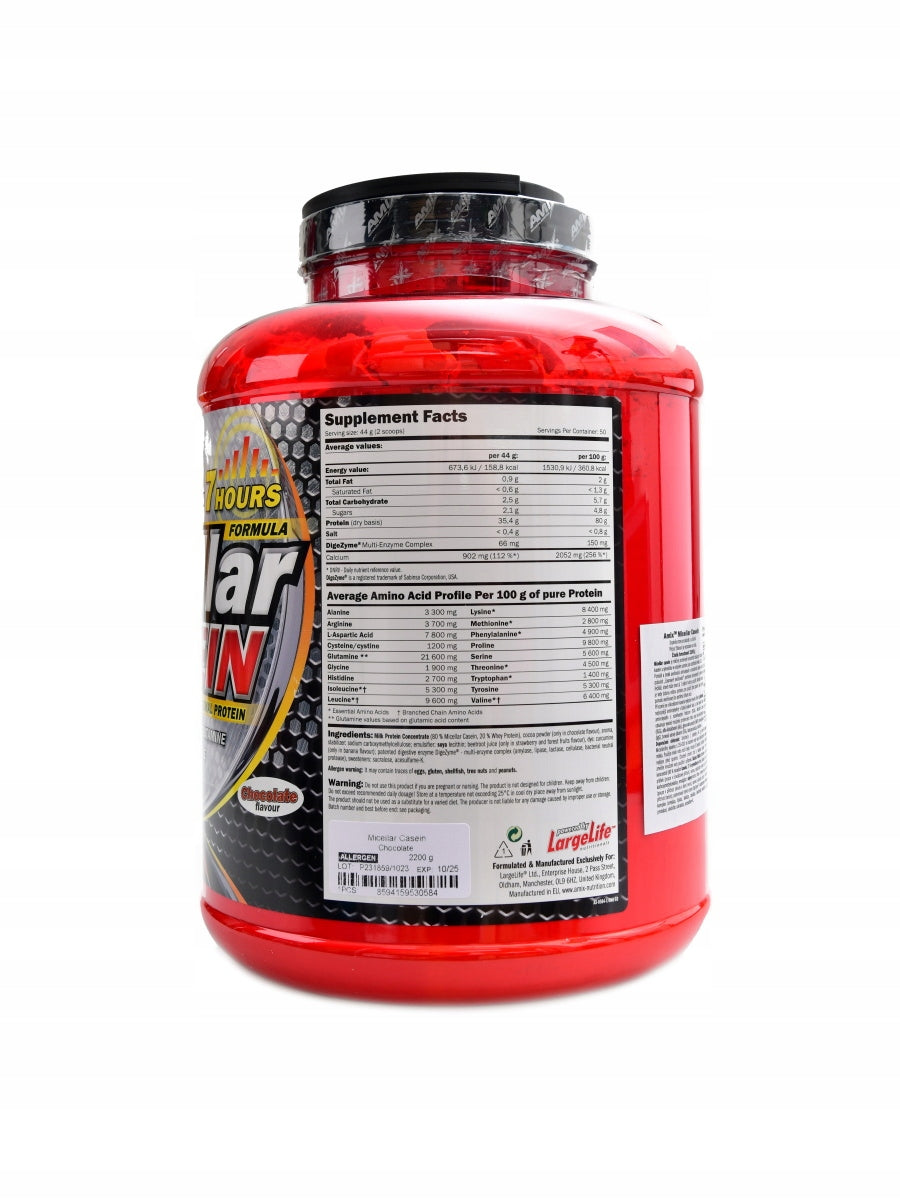 Micellar Casein 2200 g Amix lesní plody Packaging status original