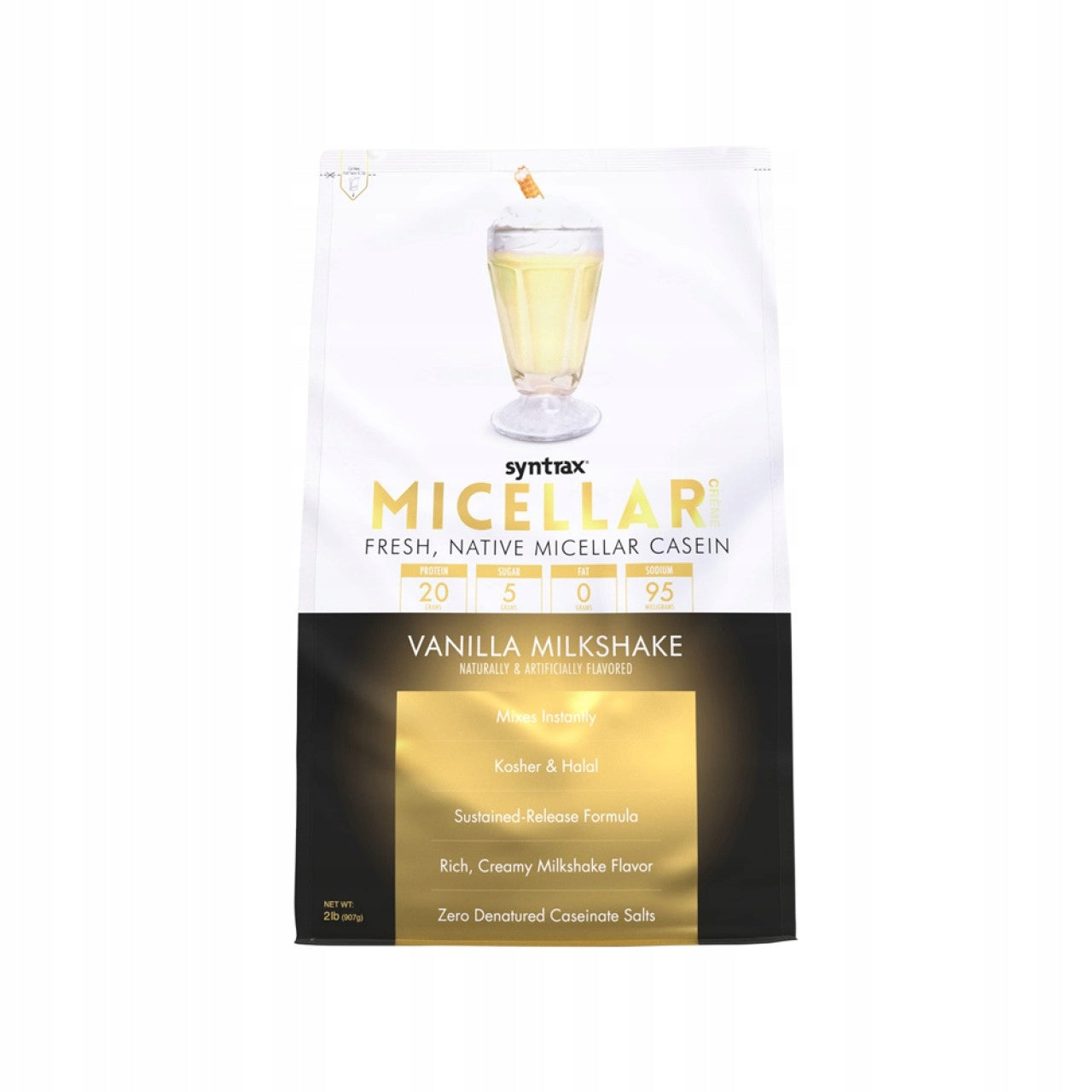 Micellar Creme 907g vanilla milkshake Expiration date at least 1 year from the date of purchase