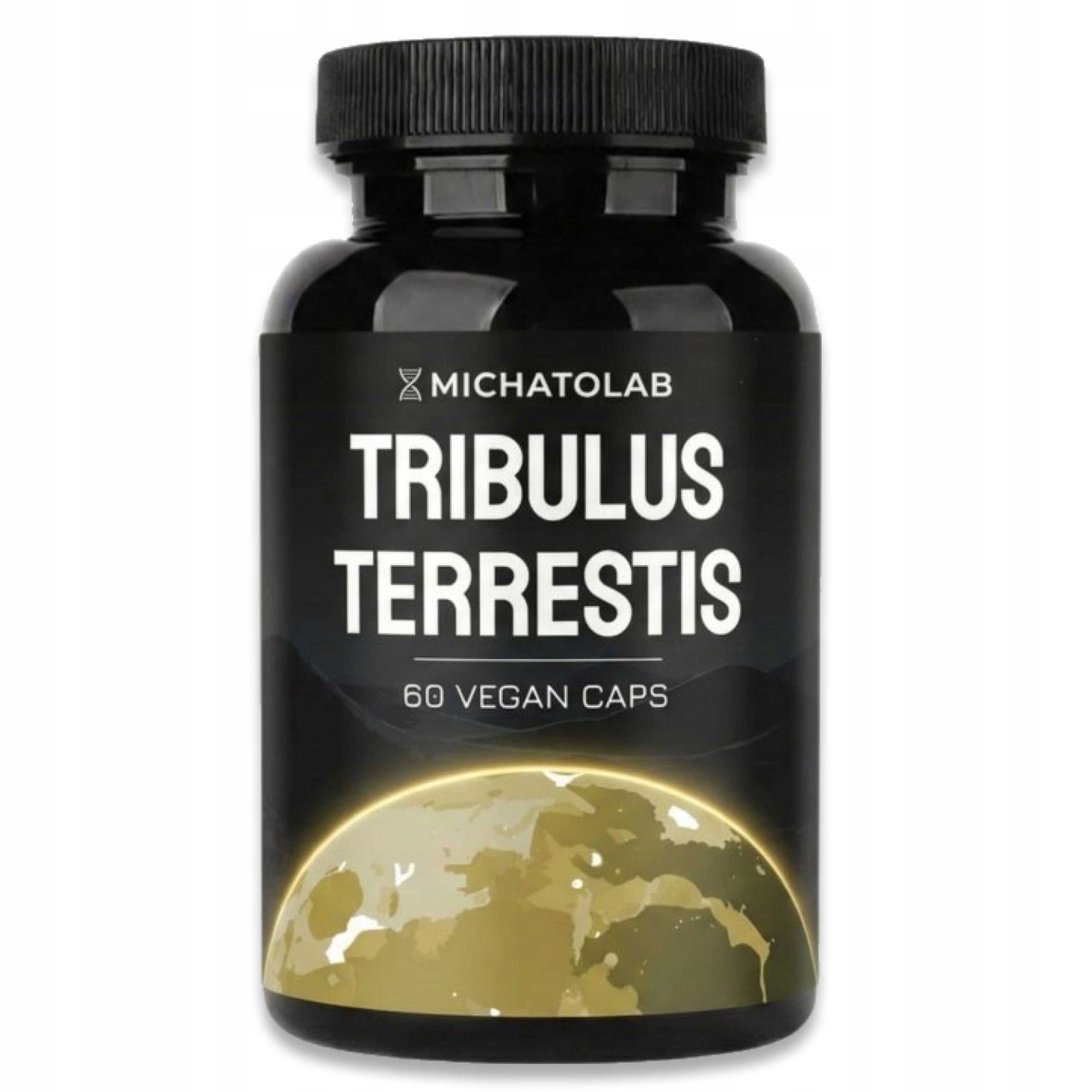 MichatoLab Tribulus 90% Saponinů 60 kapslí | Testosteron Síla