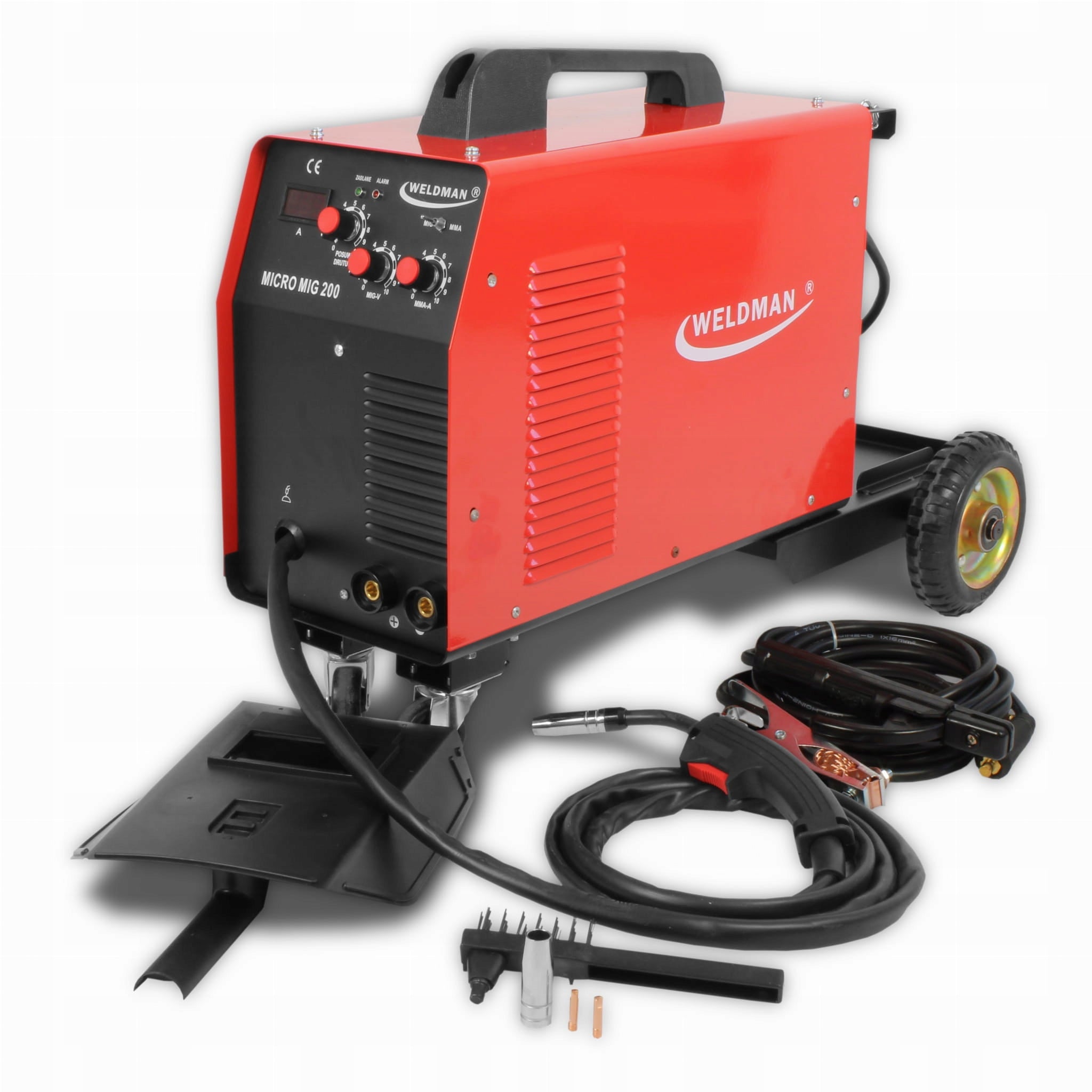 Micro MIG 200 MAG MMA Weldman migomat welder