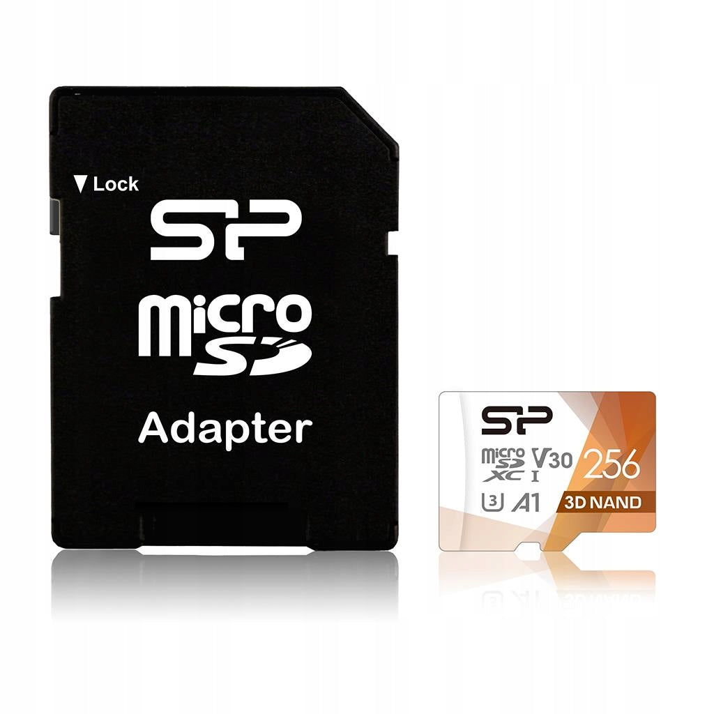 Micro SD Card microSD 256GB Silicon Power 100MB/s 4K V10 Manufacturer Silicon Power