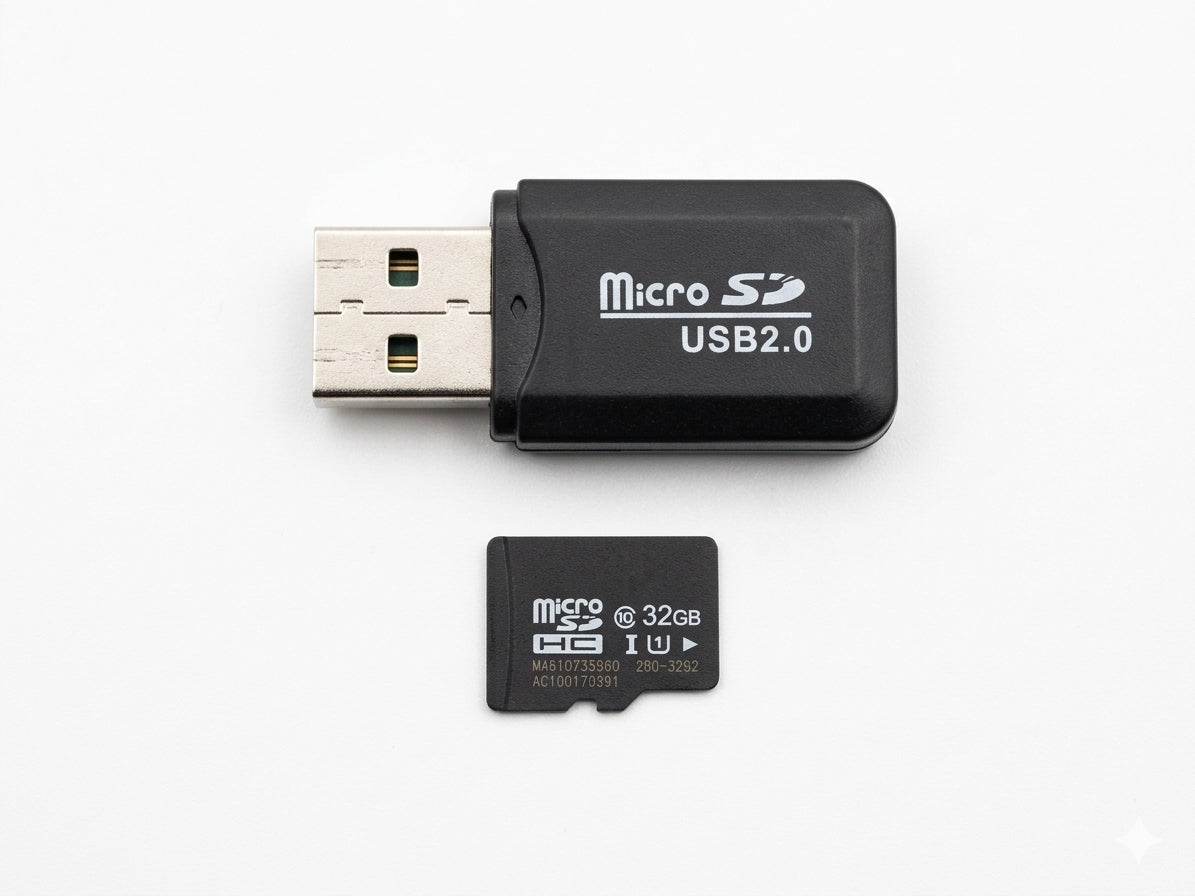 Micro SD card reader USB OTG flash drive adapter 2in1 PC