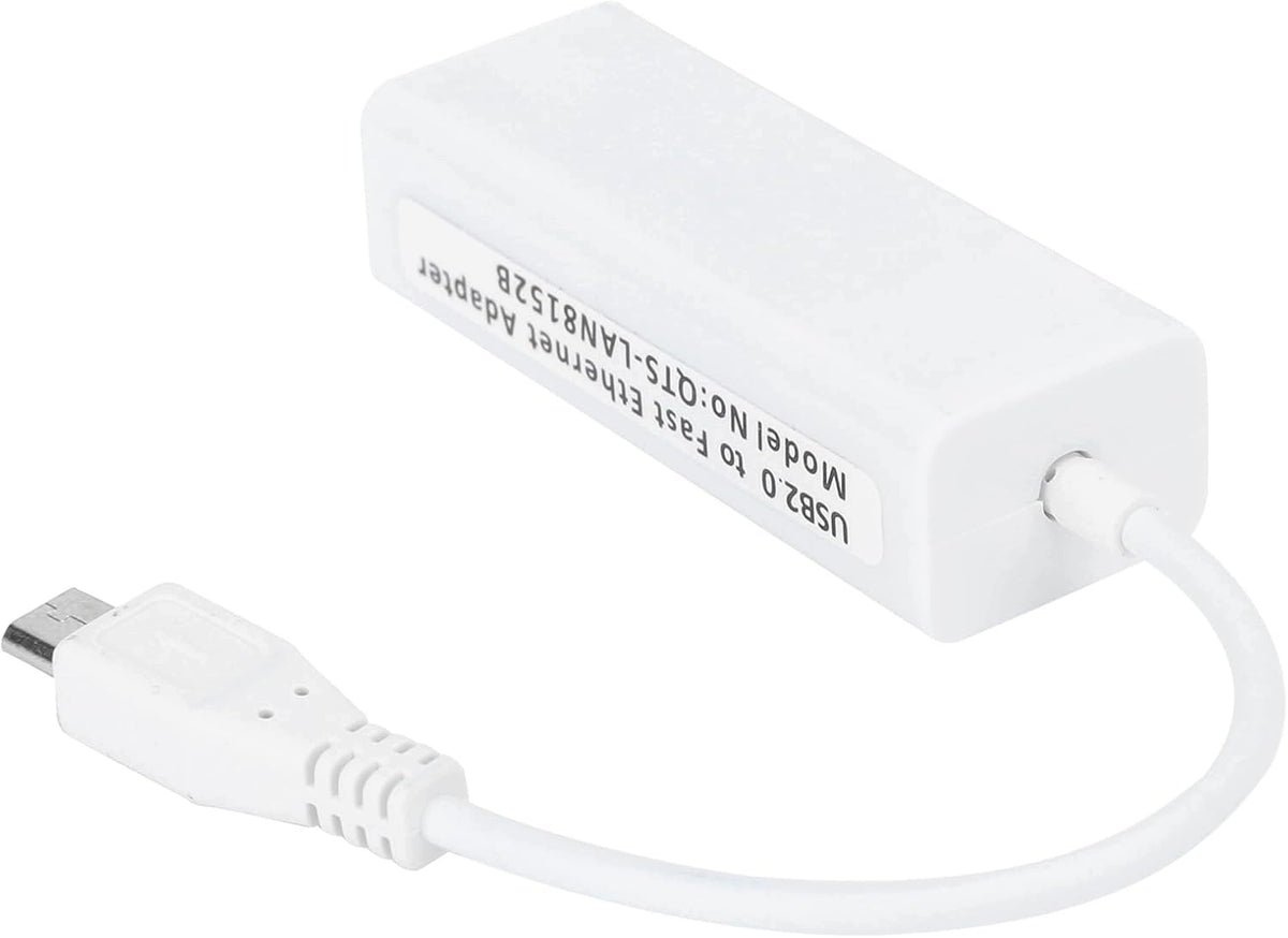 Micro USB to Ethernet RJ45 Adapter Gigabit 10/100 Mbps