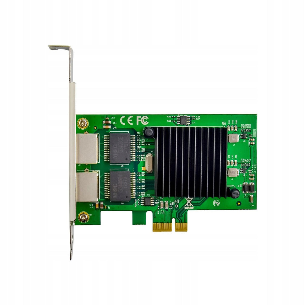MicroConnect MC-PCIEX1-82575 Dual RJ45 Network Card Manufacturer code EAN-5715328014626