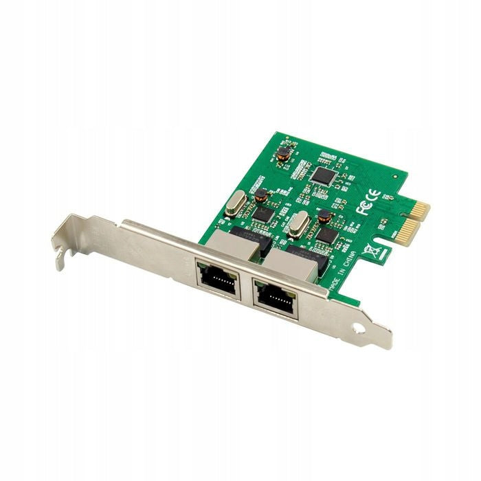 MicroConnect PCI-E 8111F Dual-RJ45 Gigabit Ethernet Card