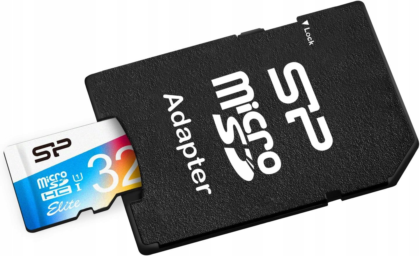 MicroSD Memory Card 32GB Silicon Power Elite UHS-I Class 10 CL10 Colorful Manufacturer code SP032GBSTHBU1V20SP