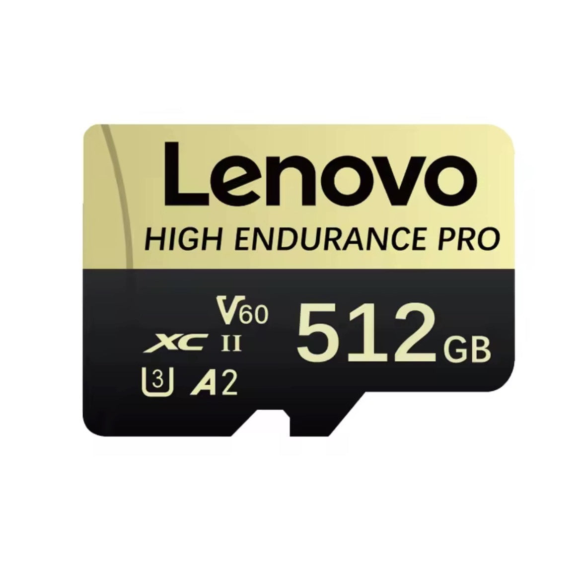 MicroSDXC Memory Card Lenovo High Endurance Pro 512GB U3 V60 A2 Class 10
