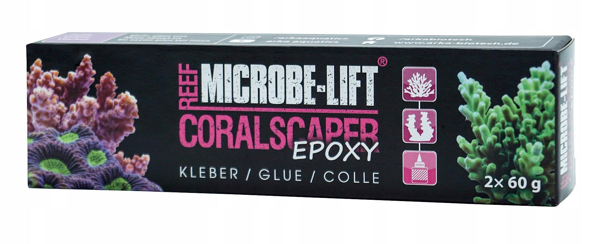 Korallenkleber, 2 x 60 g 
