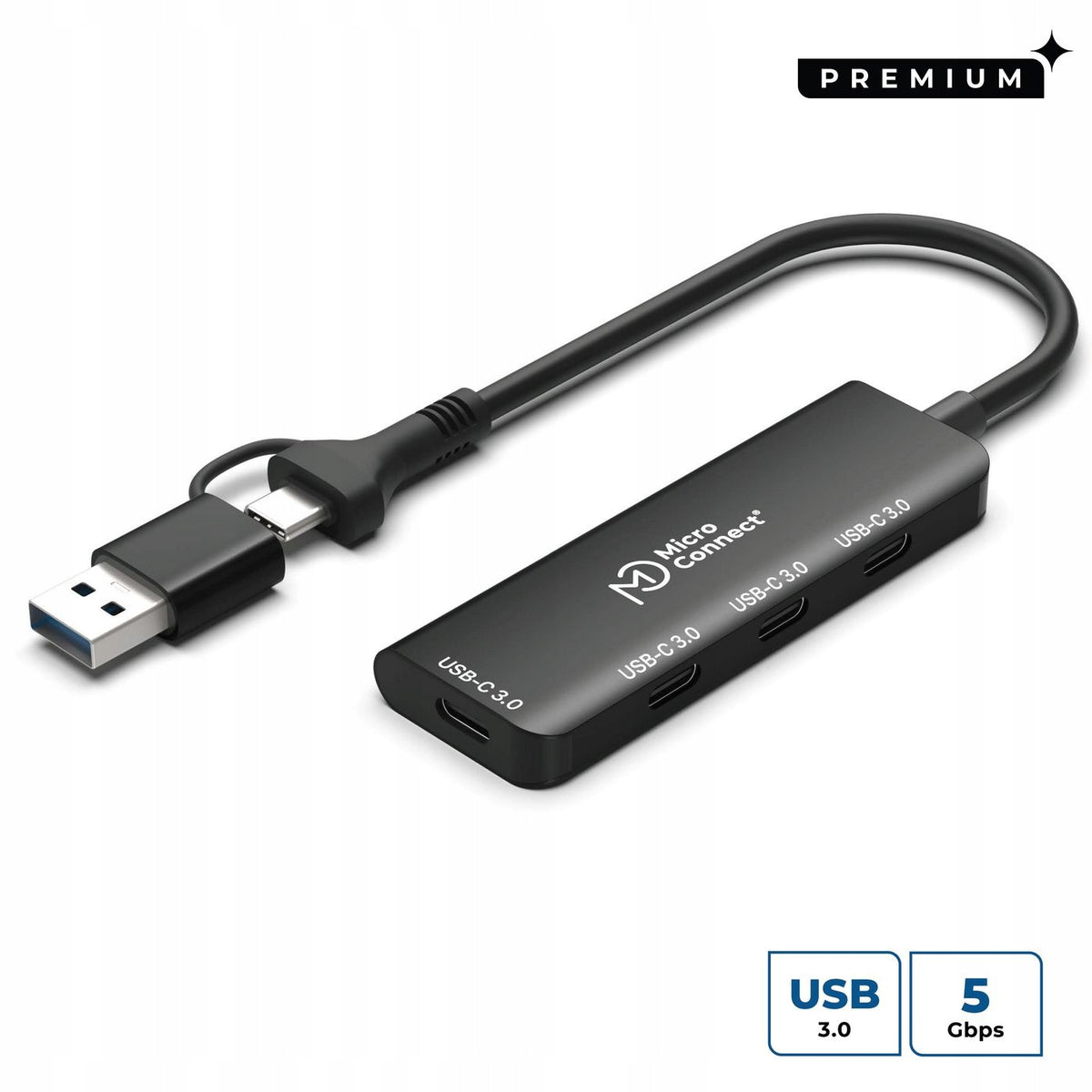 Microconnect UC0070-5G USB-C 4IN1 Hub Manufacturer Microconnect