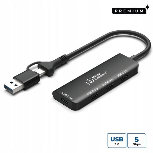 Microconnect UC0070-5G USB-C 4IN1 Hub