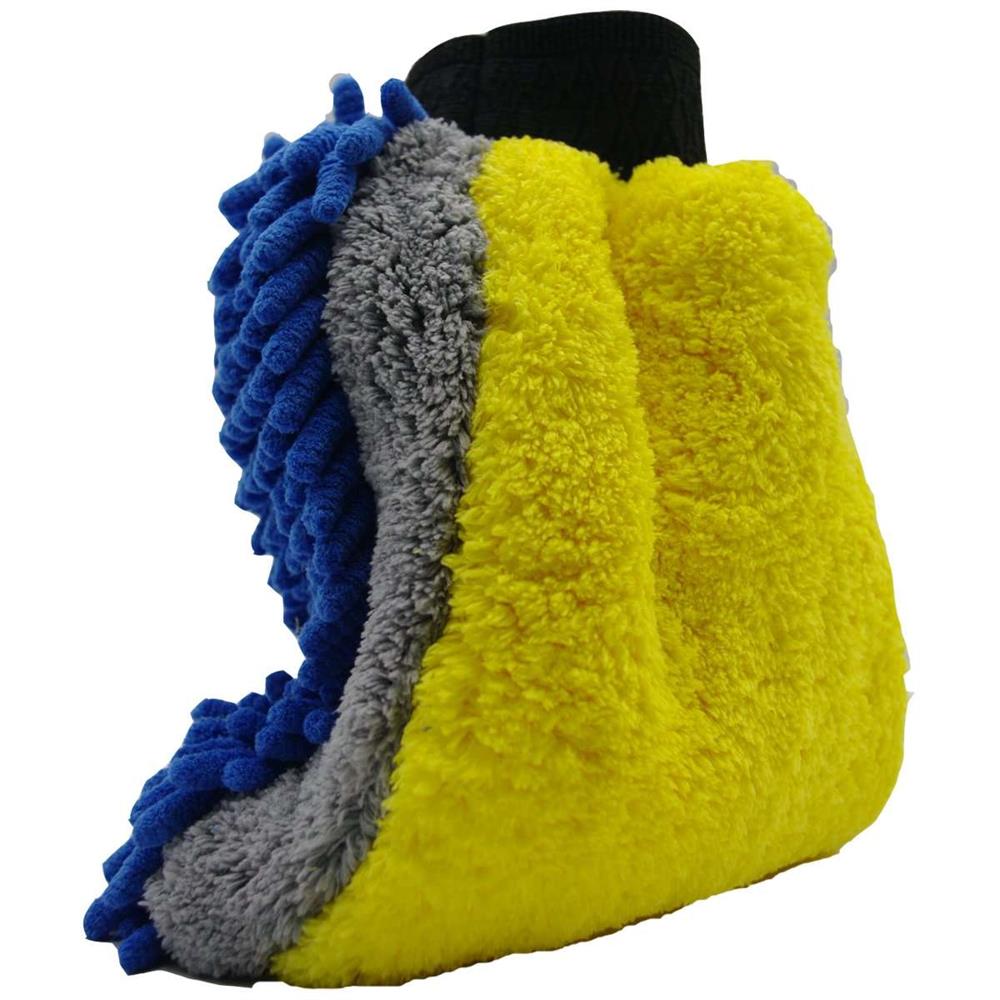 Microfiber Car Wash Glove Double Sided DOUBLE FACE Mafra Manufacturer code A0247