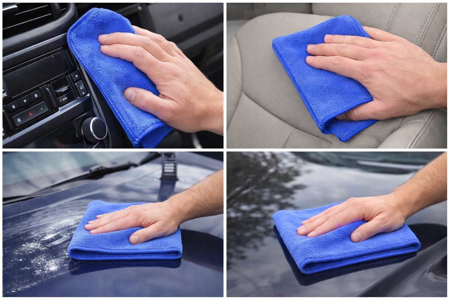 Microfiber Cloth for Car Soft Universal Absorbent 30 cm 330g/m² Manufacturer no brand