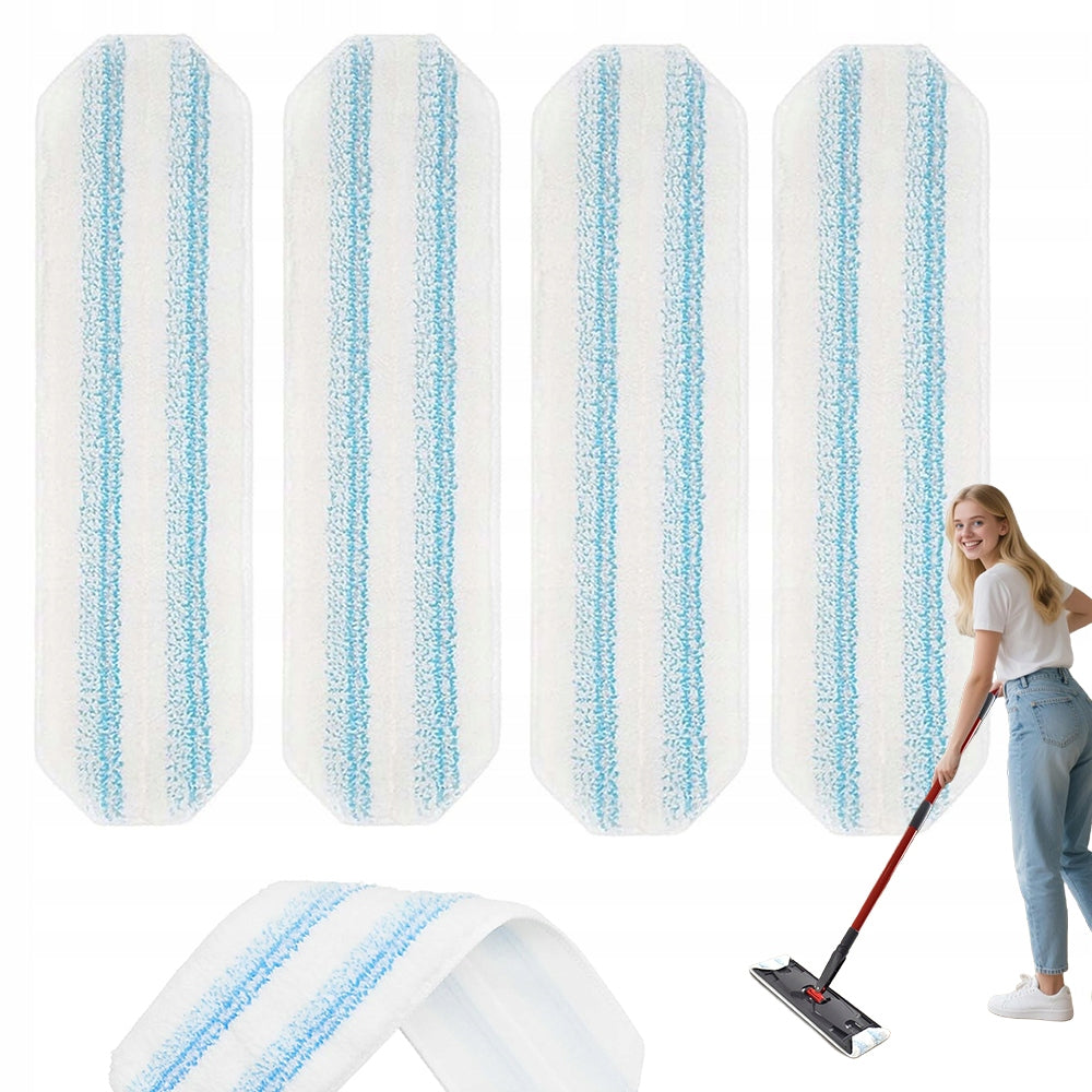 Microfiber Cloths 4 Pieces for Tile Mop for H2PrO and O-Cedar Packaging status original