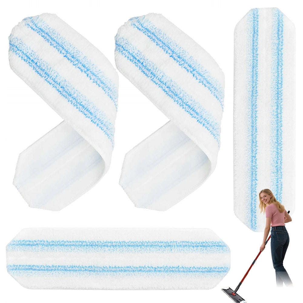 Microfiber Cloths 4 Pieces for Tile Mop for H2PrO and O-Cedar