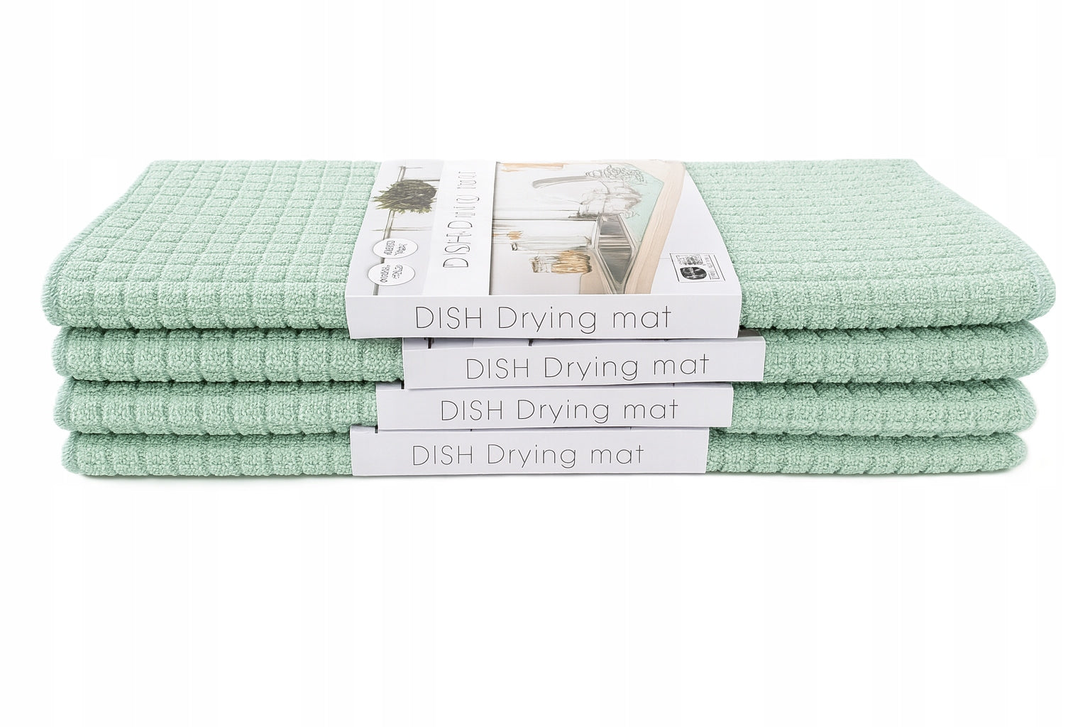 Microfiber Dish Drying Drainer Mat