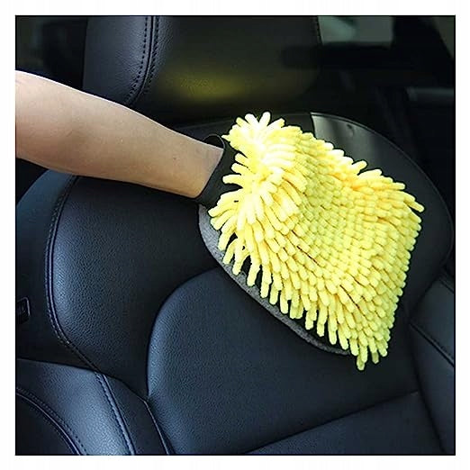 Microfiber Glove for Car Cleaning Manufacturer code Duża Myjka do auta z frędzlami