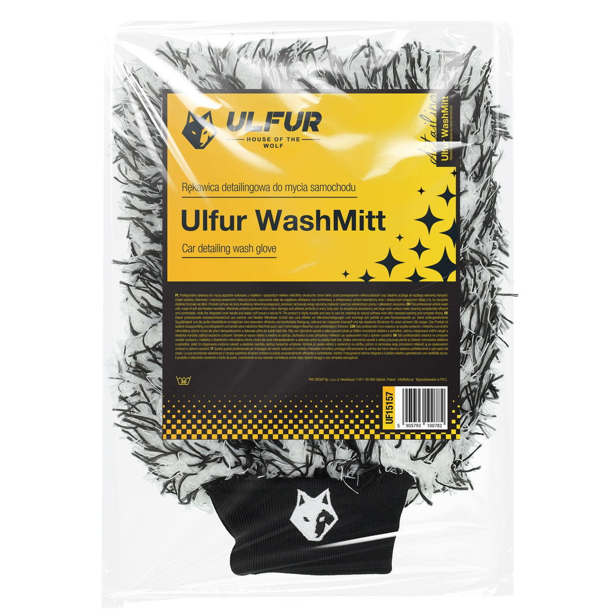 Microfiber Glove for Hand Washing Car Bodywork Ulfur WashMitt