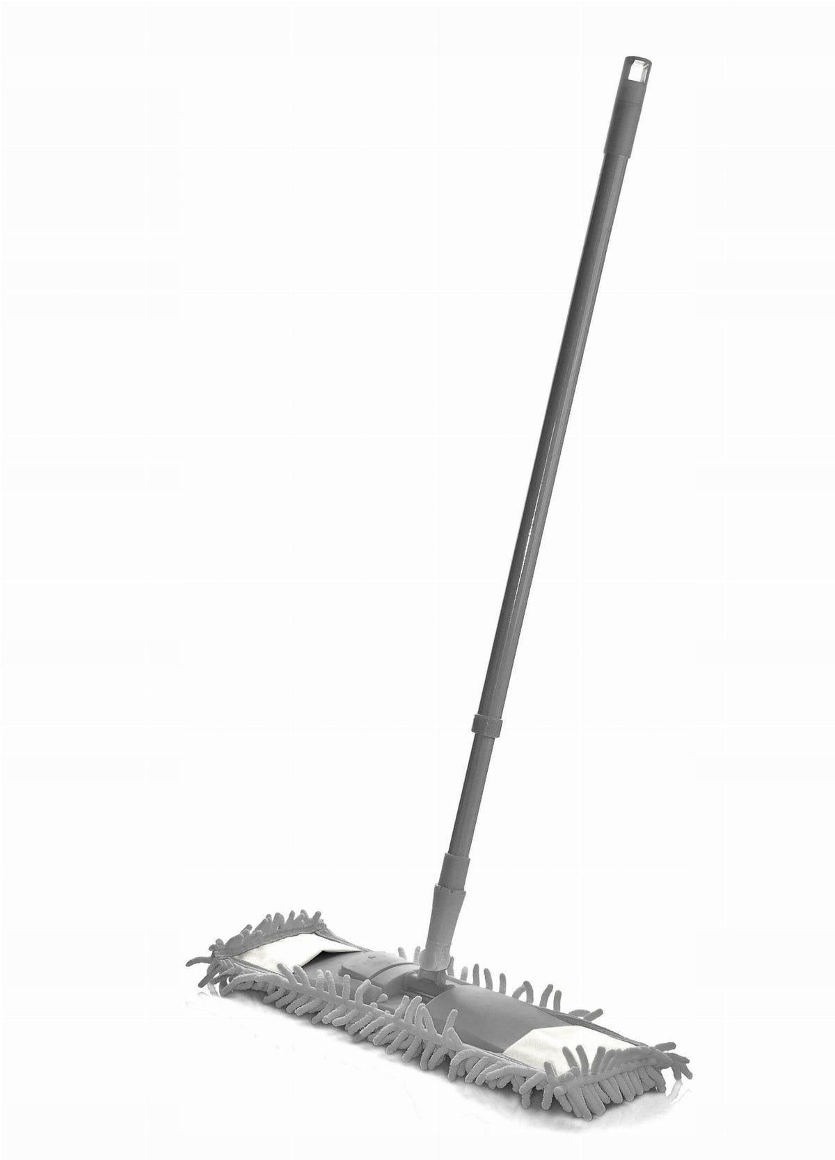 Microfiber Mop Chenille Flat Telescopic Grey