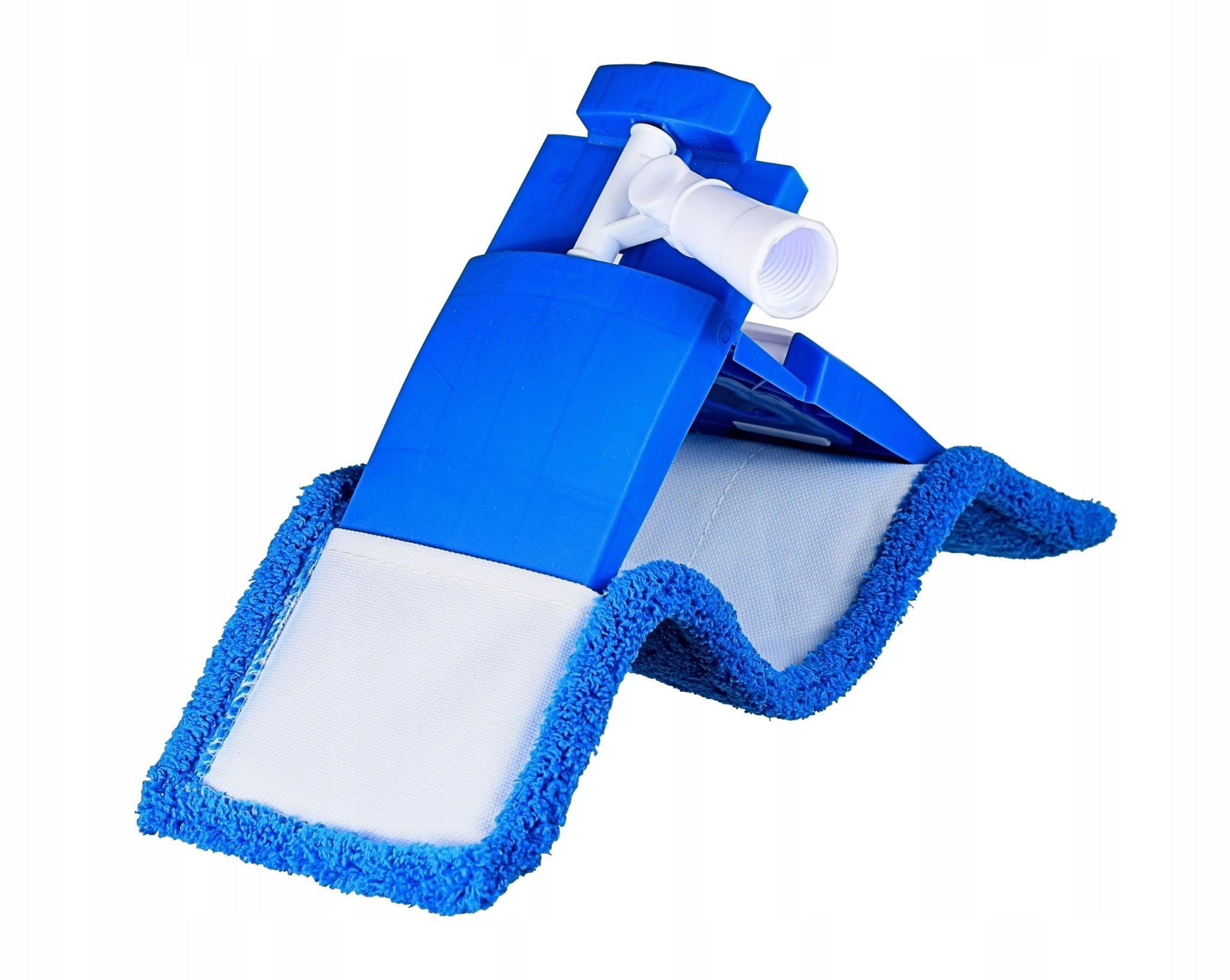 Microfiber Mop Flat Telescopic DU BLUE Color blue