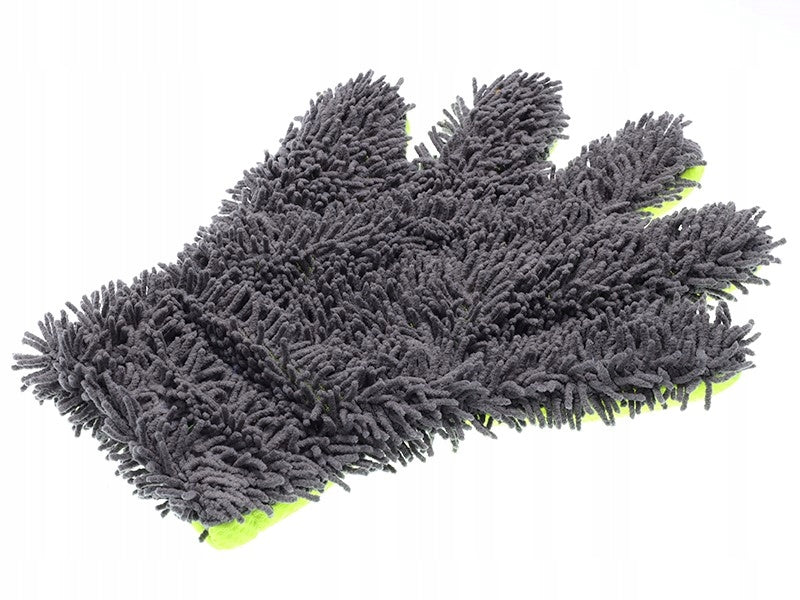 Microfiber Toe Wash Glove Chenille + Mesh Carmotion Manufacturer Carmotion