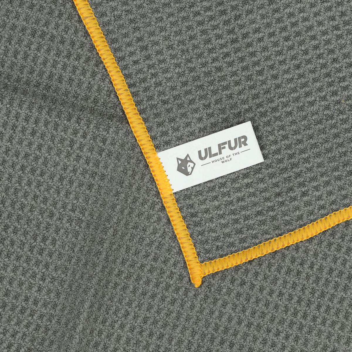 Microfiber WaffleGlass 40x40cm 320 GSM for Glass Grey UF15151 Ulfur Packaging status original
