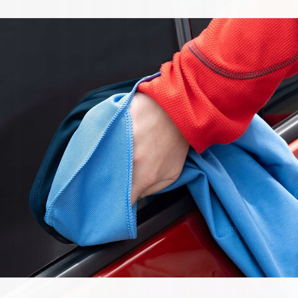Microfiber cloth for cleaning mirror windows 60x40cm pocket EAN (GTIN) 5906418807185