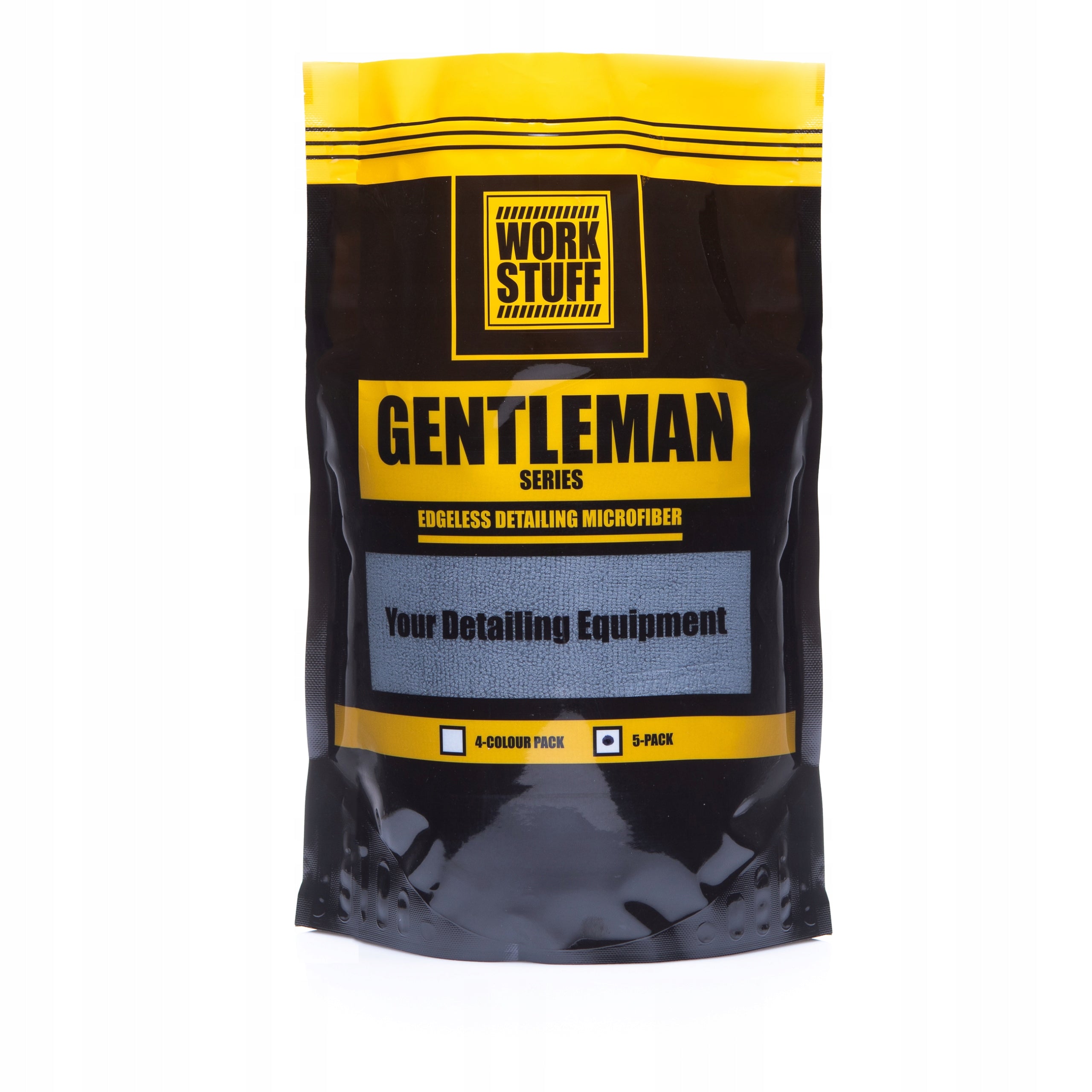 Microfiber for Car Cleaning GENTLEMAN BASIC GREY WORK STUFF x5 Manufacturer Work Stuff